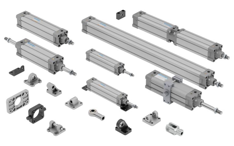 JANATICS SQUARE PROFIL AIR CYLINDER A23 AND A24 SERIES