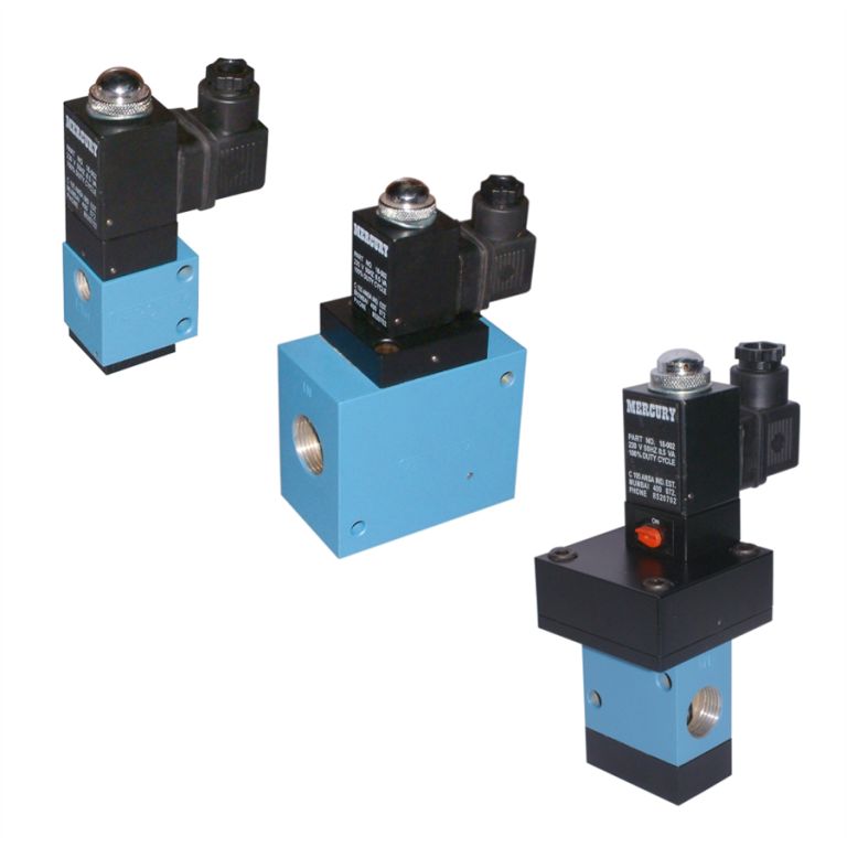 Mercury Poppet Type Valves P Series Mercury Poppet Type Valves P Series