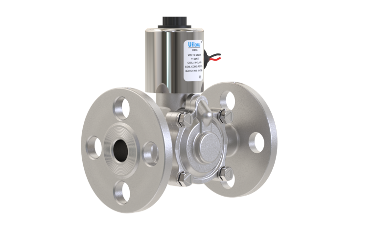 UFLOW PILOT OPE. DIAPHRAGM TYPE FLANGE END VALVES 