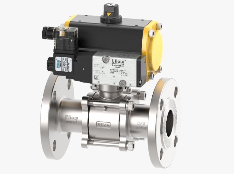 UFLOW PNEUMATICS ACTUATOR BALL VALVE (DOUBLE, SINGLE ACTING) UFLOW PNEUMATICS ACTUATOR BALL VALVE (DOUBLE, SINGLE ACTING)