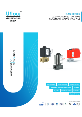 UFLOW 2/2 WAY DIRECT ACTING SOV DAS SERIES