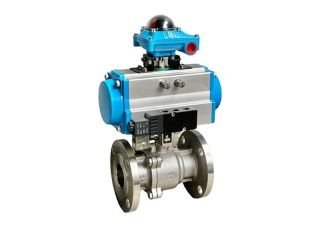 PNEUMATIC 3-PIECE DESIGN 2-WAY FLOATING BALL VALVE PNEUMATIC 3-PIECE DESIGN 2-WAY FLOATING BALL VALVE
