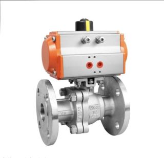 PNEUMATIC 2-PIECE DESIGN 2-WAY FLOATING BALL VALVE PNEUMATIC 2-PIECE DESIGN 2-WAY FLOATING BALL VALVE