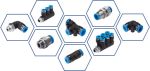 Pneumatic push in Fittings connection technology